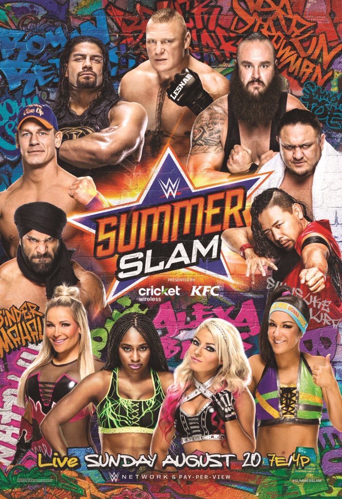 Постер SummerSlam 2017
