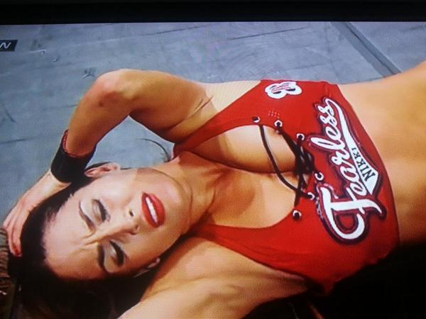 Photos: Nikki Bella Nip Slip Wardrobe Malfunction From WWE Raw In Miami (7/...