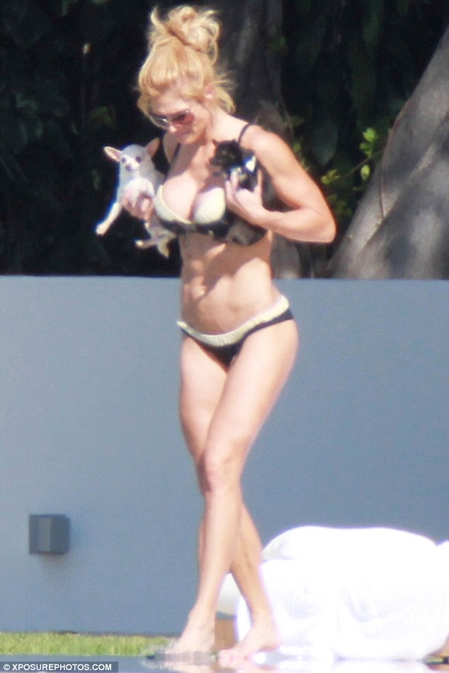 Hot Photos Of Torrie Wilson; Sexy Bikini, Her Puppies & More.