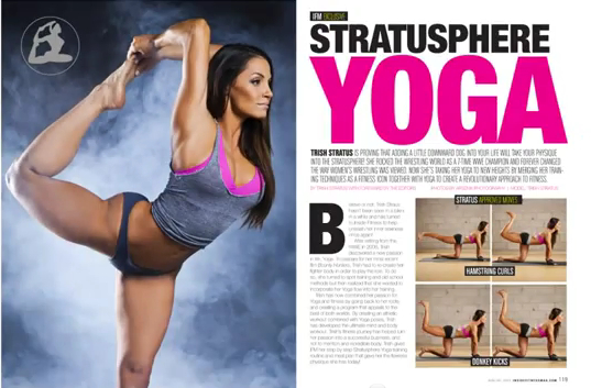 Trish Stratus Inside Fitness Magazine