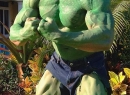 The Rock as The Incredible Hulk