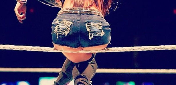 Photos: Hot Ringside Shots Of AJ Lee's Booty In Action - PWMania -  Wrestling News