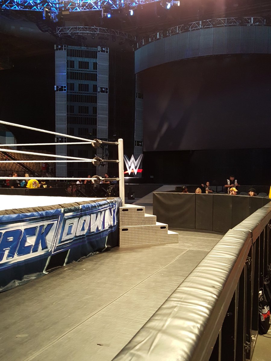Photo The Set For Live WWE Draft SmackDown Revealed PWMania