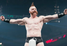 Sheamus in WWE with mohawk