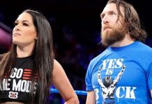 Brie Bell and Bryan Danielson