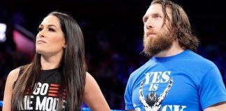 Brie Bell and Bryan Danielson