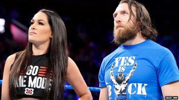 Brie Bell and Bryan Danielson