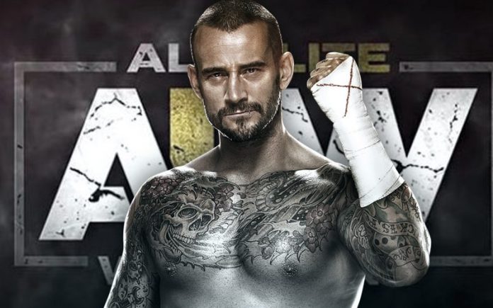 Cm Punk Has Followed Aew Pwmania Com