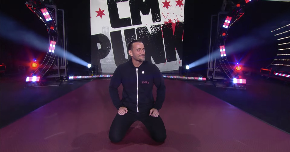 cm punk aew debut date