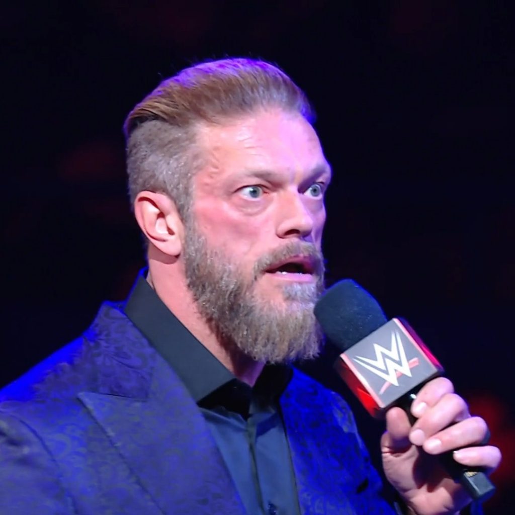 Photos Edge Reveals His New Look On WWE RAW PWMania Wrestling News