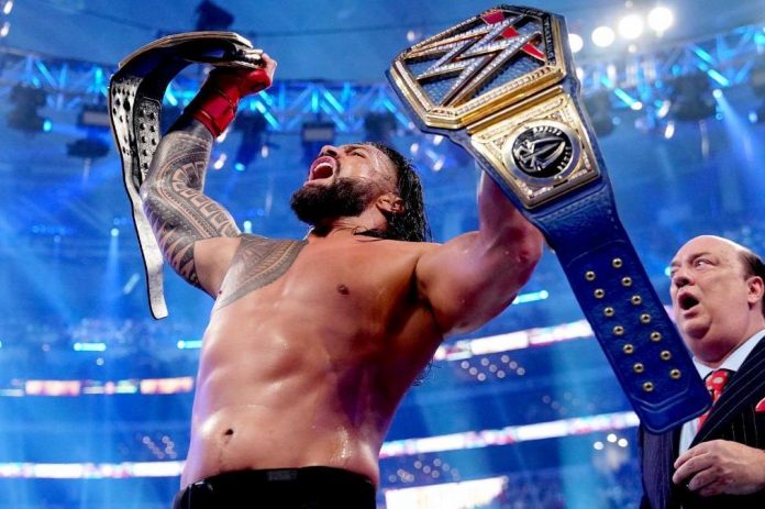 Roman Reigns at Wrestlemania 38