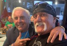 Ric Flair with Hulk Hogan