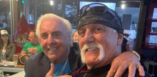Ric Flair with Hulk Hogan