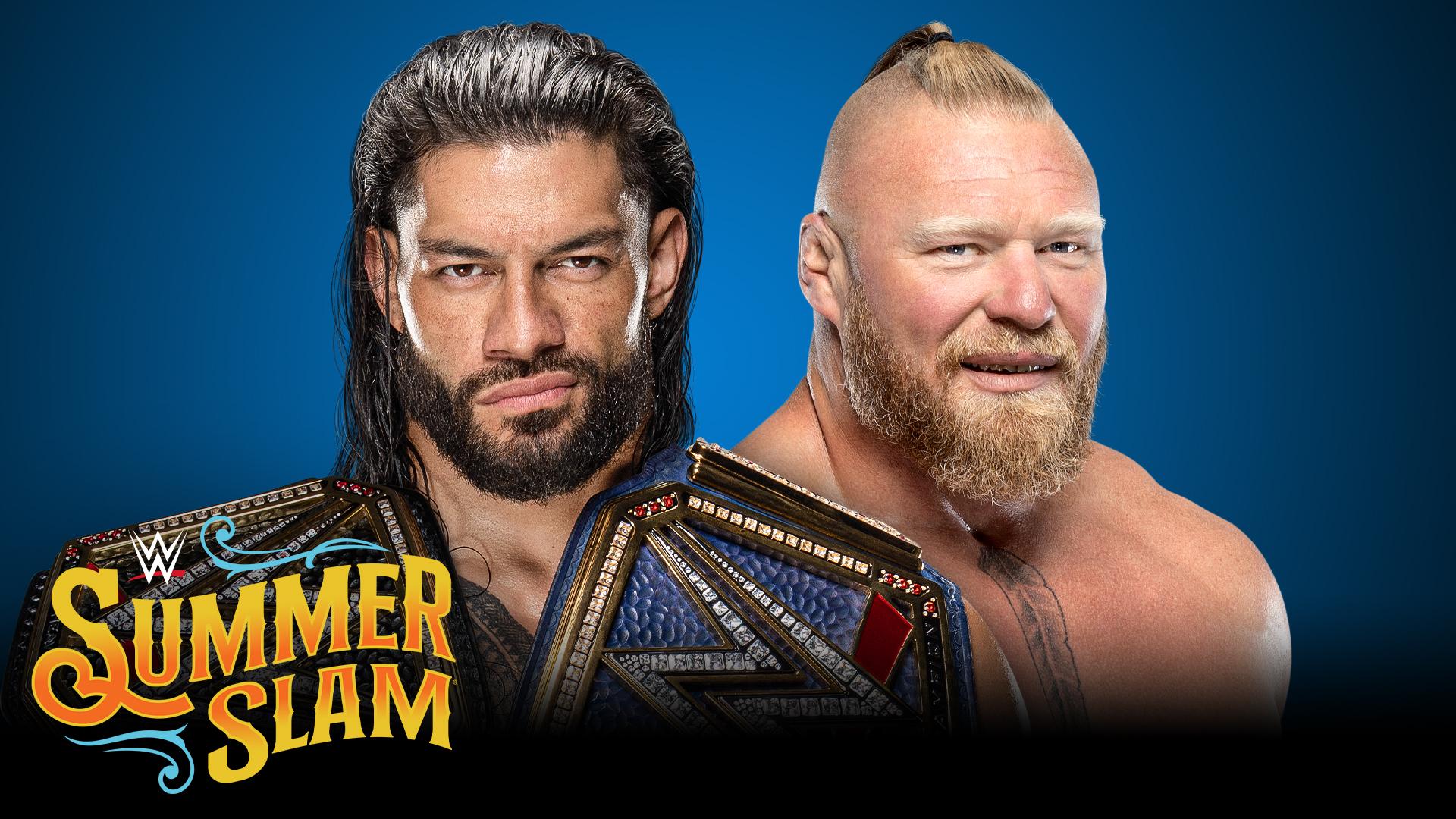 Brock lesnar vs roman reigns summerslam 2022 full match
