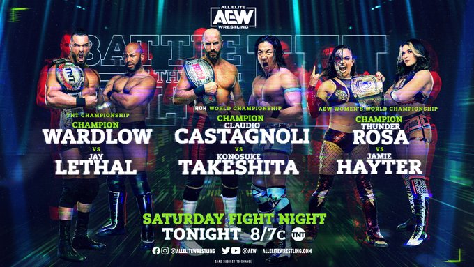 AEW Collision, Sat • Jun 17 • 6:00 PM