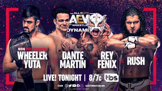 01-aew-dynamite-new-match-8-31-2022 AEW Dynamite Update
