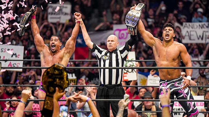 aew grand slam rumors