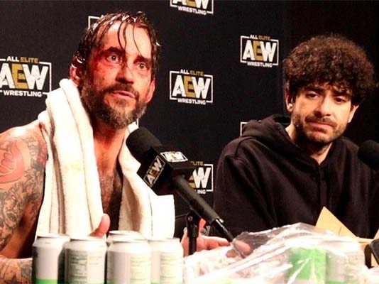 CM Punk and Tony Khan