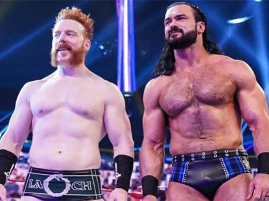 Sheamus and Drew McIntyre