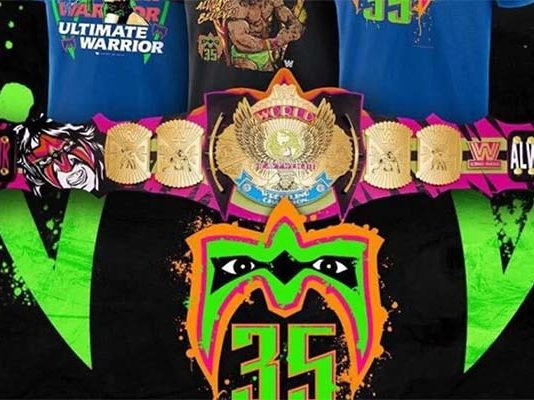 Ultimate Warrior Signature Championship Belt