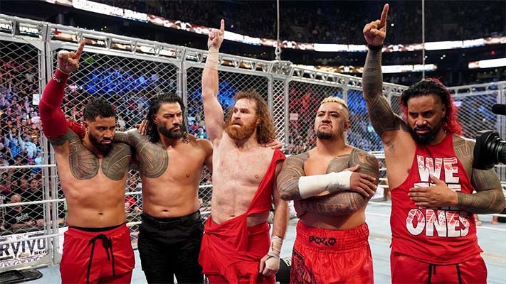 The Bloodline Victorious in Men’s WarGames at WWE Survivor Series