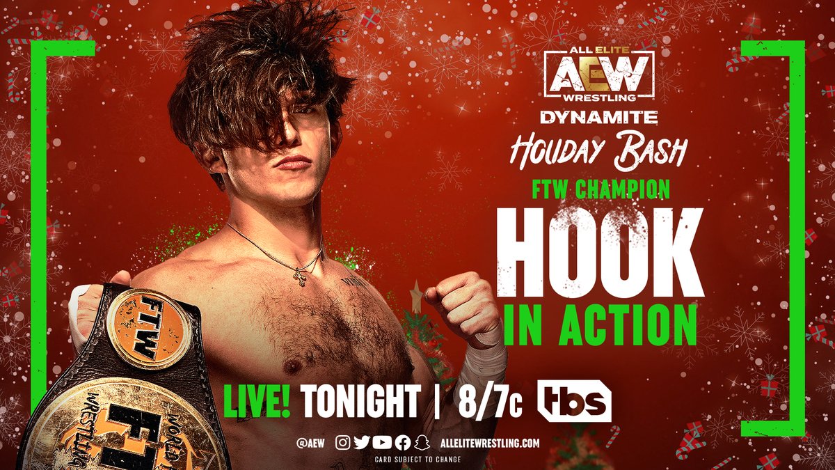 Hook's First Match On Dynamite In Several Months Announced For AEW
