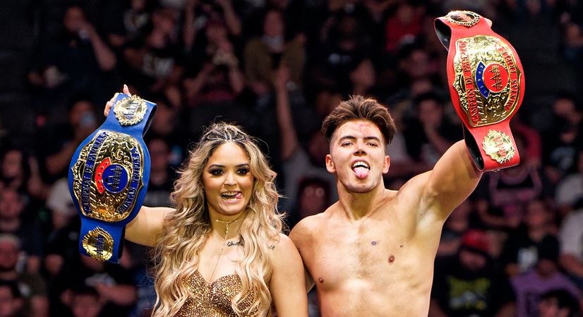 Sammy Guevara and Tay Melo Stripped of the AAA World Mixed Tag Team ...