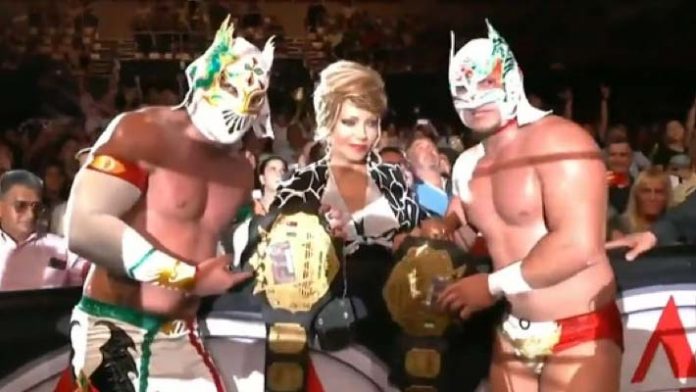 Los Hermanos Lee (Dragon Lee and Dralistico) Crowned New AAA Tag Team  Champions - PWMania - Wrestling News