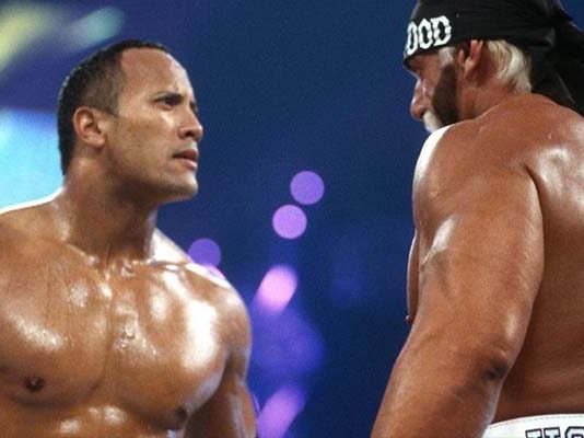 The Rock vs. Hulk Hogan