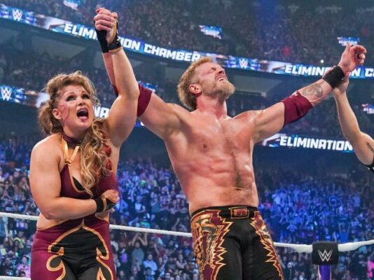 Beth Phoenix and Edge (Adam Copeland)