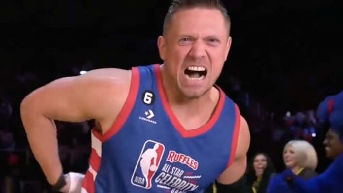 WWE superstar Miz almost beats the buzzer to win the Ruffles All