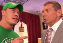 John Cena with Vince McMahon