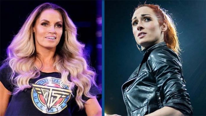 Tiffany Stratton Reacts To Becky Lynch vs. Trish Stratus Steel Cage Match -  PWMania - Wrestling News
