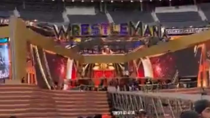 WWE Films WrestleMania 39 Set Reveal, Details On Plans For Video