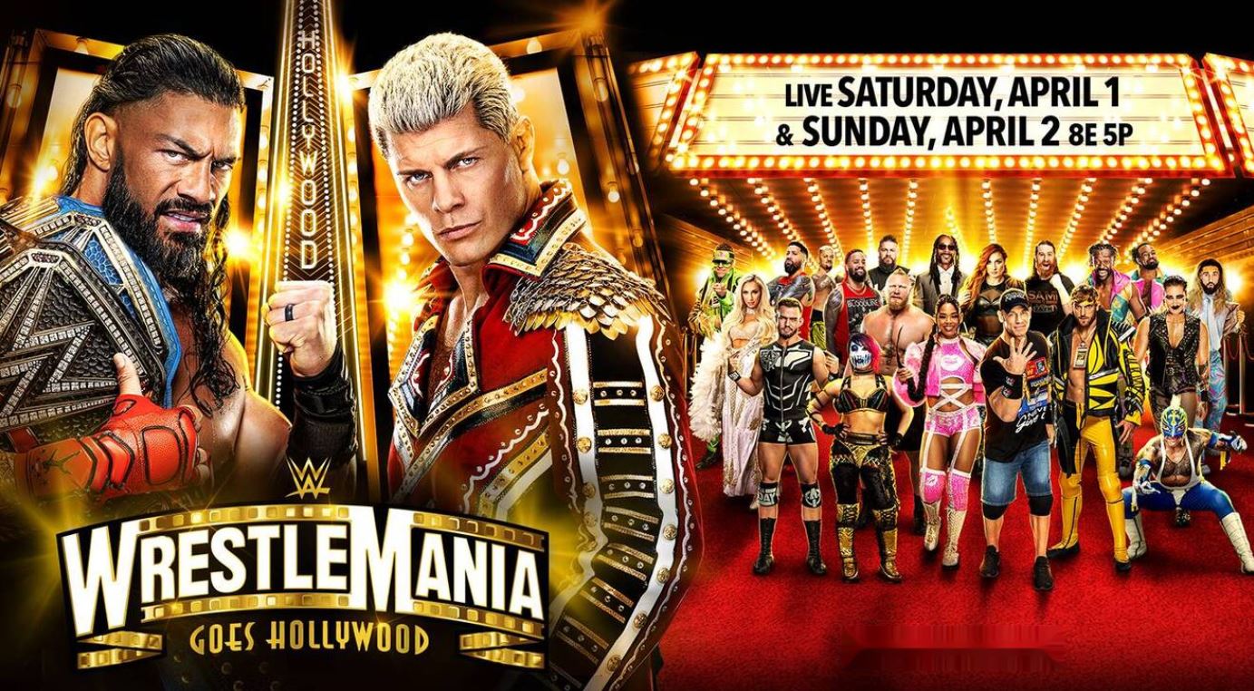 What time is WrestleMania 39 Night One tonight? Full match card