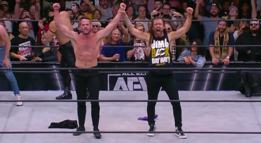chris jericho aew wwe