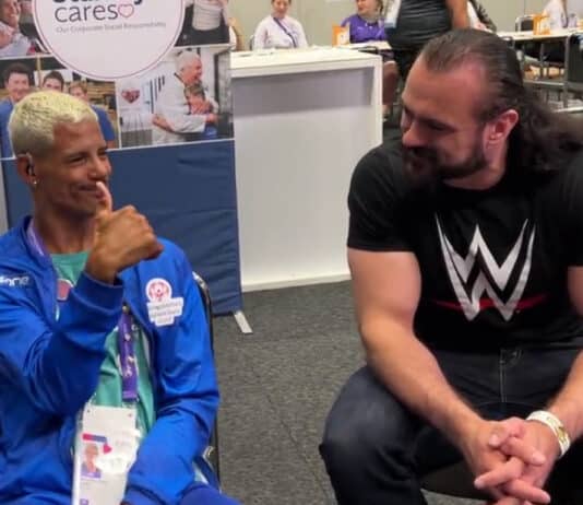 Touching Footage Of Drew McIntyre As Global Ambassador At 2023 Special Olympics