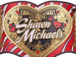 WWE Releases Shawn Michaels Legacy Championship Belt