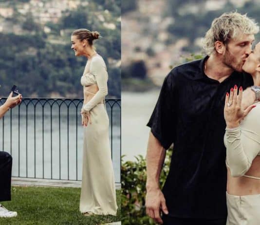 Photos: Logan Paul Proposes To Nina Agdal