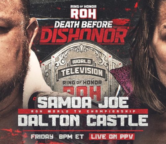 Samoa Joe’s Opponent Revealed For Tonight’s ROH Death Before Dishonor PPV