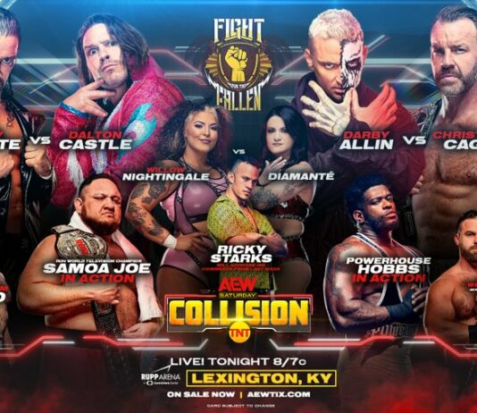 AEW Collision: Fight For The Fallen Results – August 19, 2023
