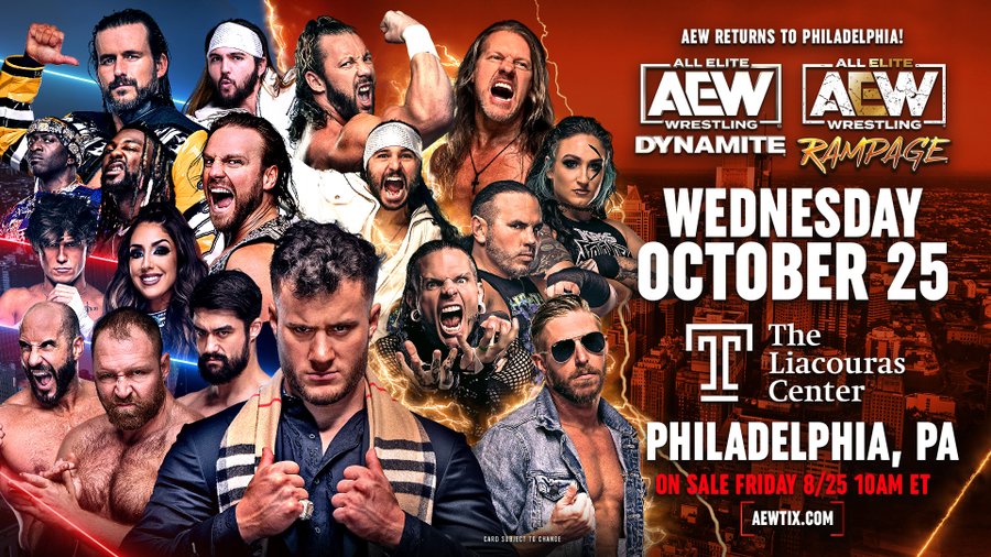 AEW Announces Return To Philadelphia For This October PWMania