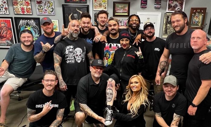 Video & Photos Of 15 WWE Stars, Employees Getting Bray Wyatt