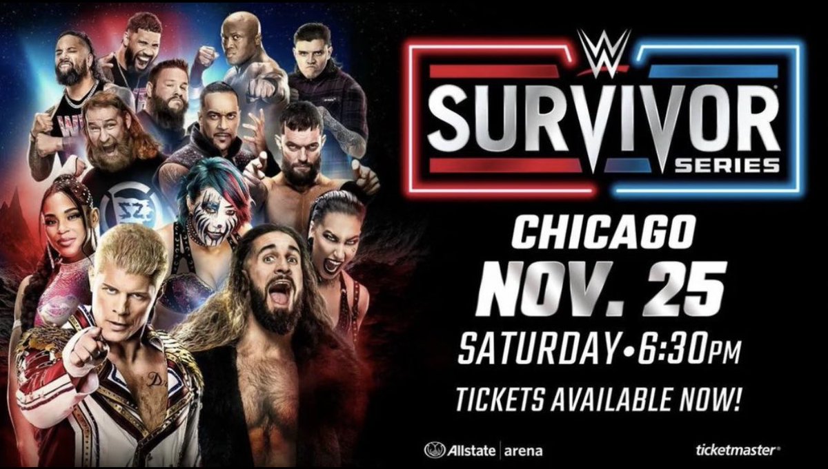 WWE Survivor Series 2023 Match Card: Who will be tonight at War Games?