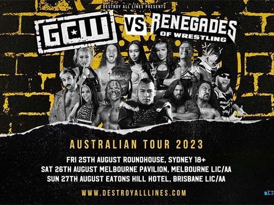 GCW vs. ROW Night 2 Results – August 26, 2023