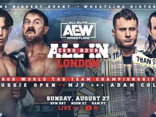 WWE Hall Of Famer Calls Out AEW For Putting MJF On All In’s Zero Hour Pre-Show