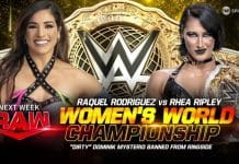 Special Title Match Set For Next Week’s WWE RAW