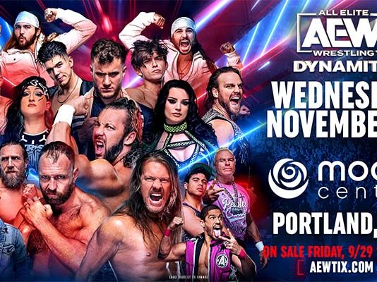 AEW Heading To Portland, Oregon This November For Dynamite And Rampage