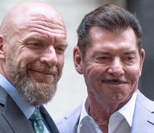 Triple H and Vince McMahon