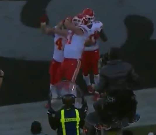 NFL Star Travis Kelce Reflects On Doing A Stone Cold Stunner Touchdown Celebration